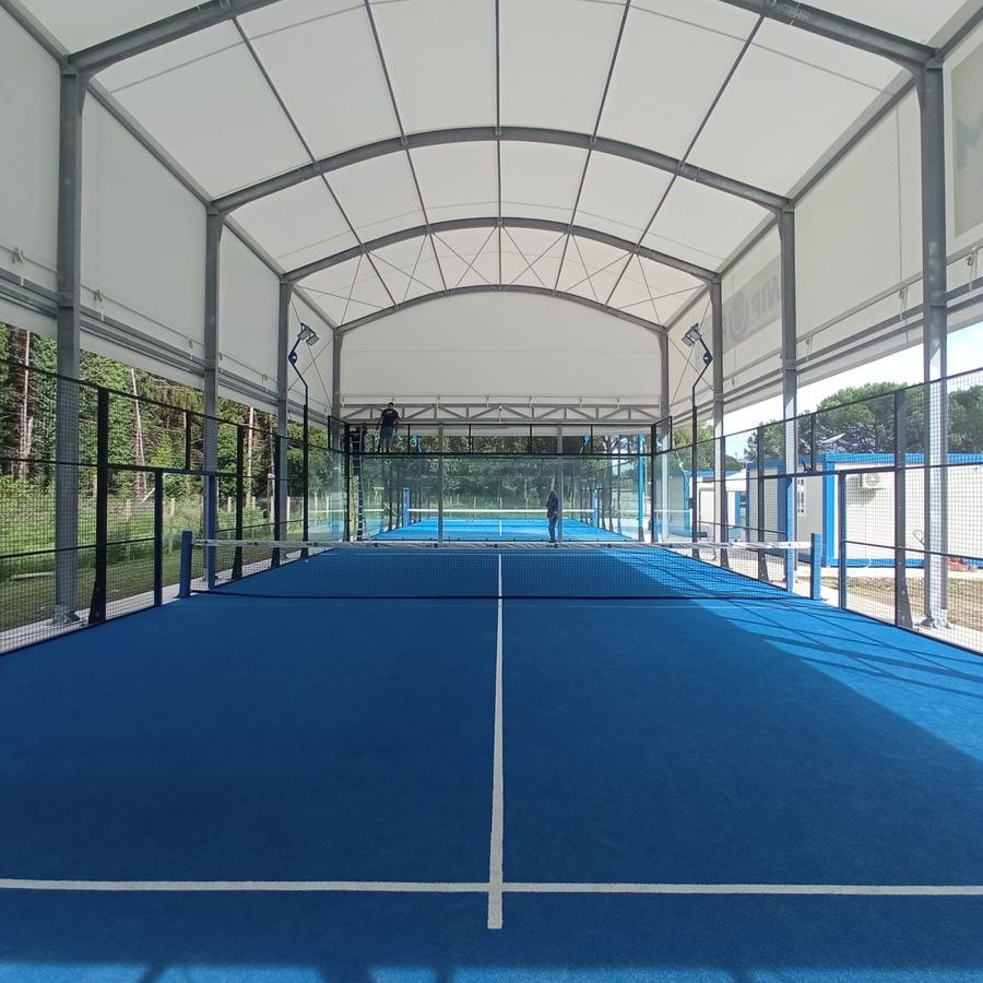 kontruksi lapangan padel
